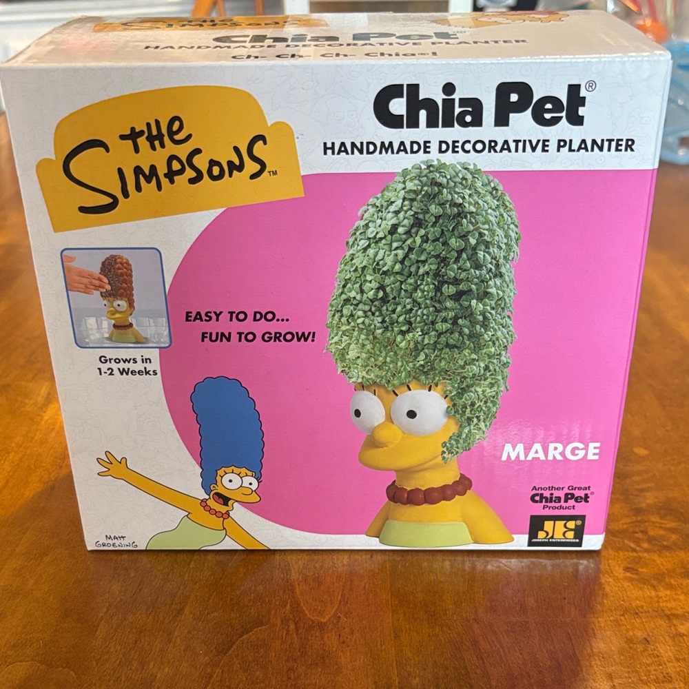 Marge Simpson Chia Pet